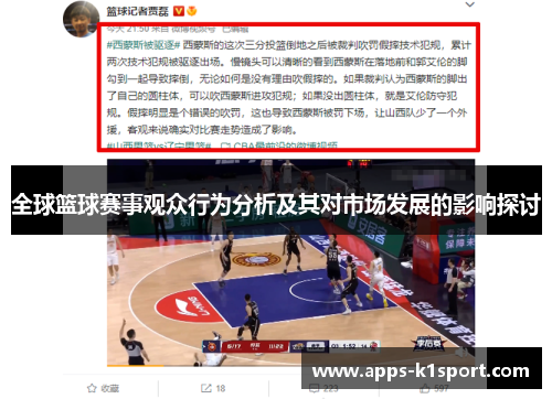 全球篮球赛事观众行为分析及其对市场发展的影响探讨